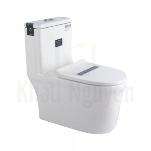 Bồn Cầu 1 Khối Rangos RG-8086 Nắp Đóng Êm Cao Cấp