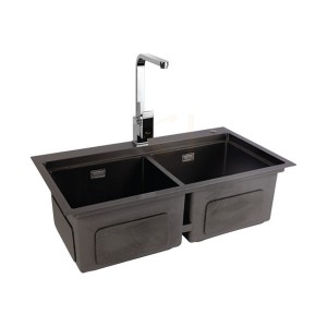 Chậu Rửa Bát Handmade Rangos RG-8245A Mạ Nano Chống Xước