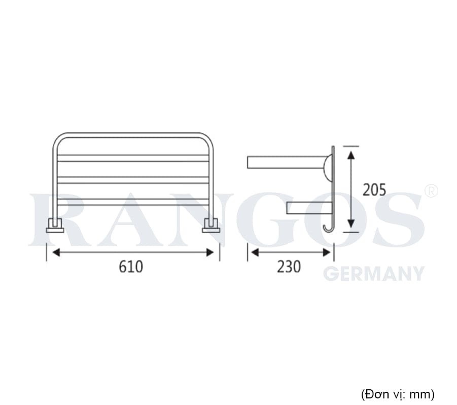 Bản vẽ vắt khăn giàn Rangos RG-PKG01