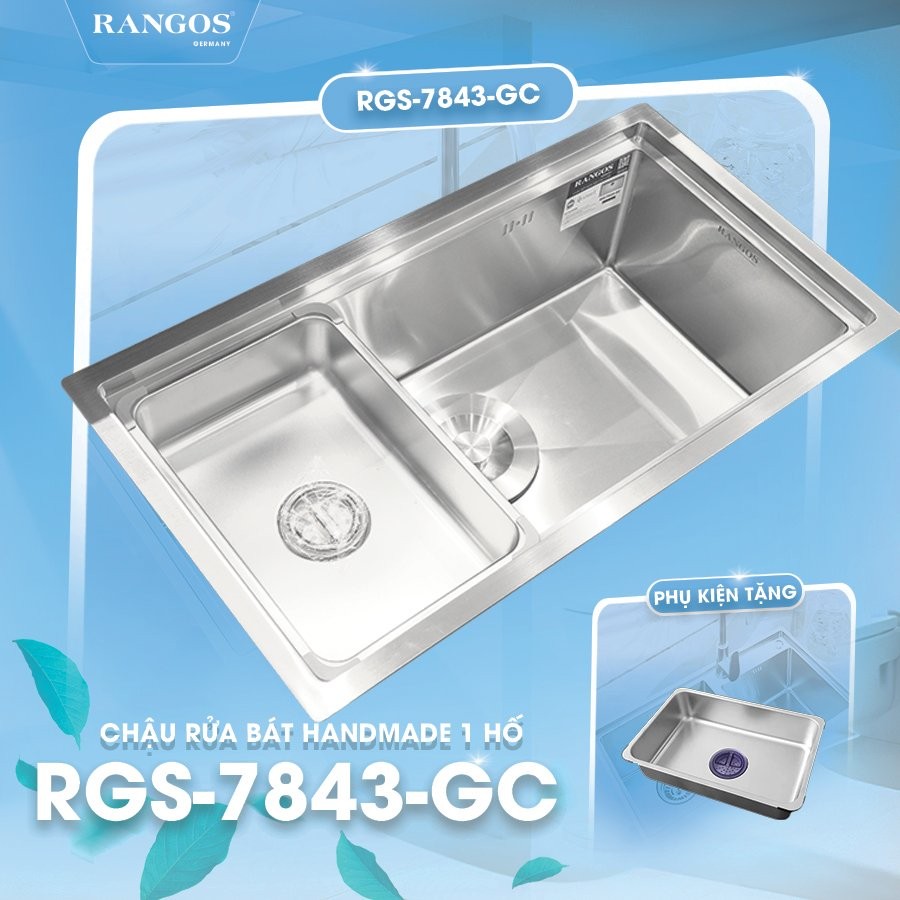 Chậu rửa bát cao cấp RGS-7843A-GC