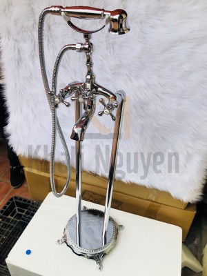 Sen bồn đứng mạ crom cao cấp Rangos RG-331B - hình 2