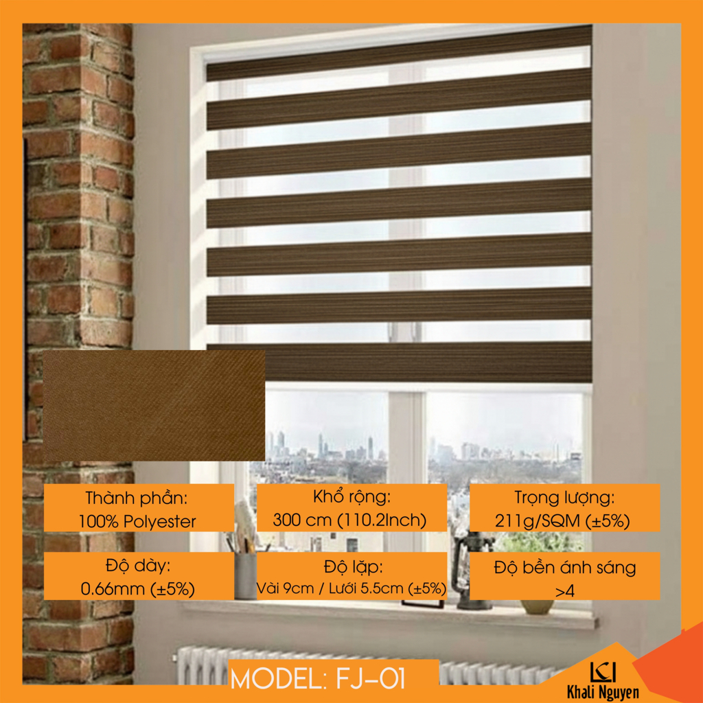 Rèm cầu vồng Hàn Quốc FUJI FJ-01