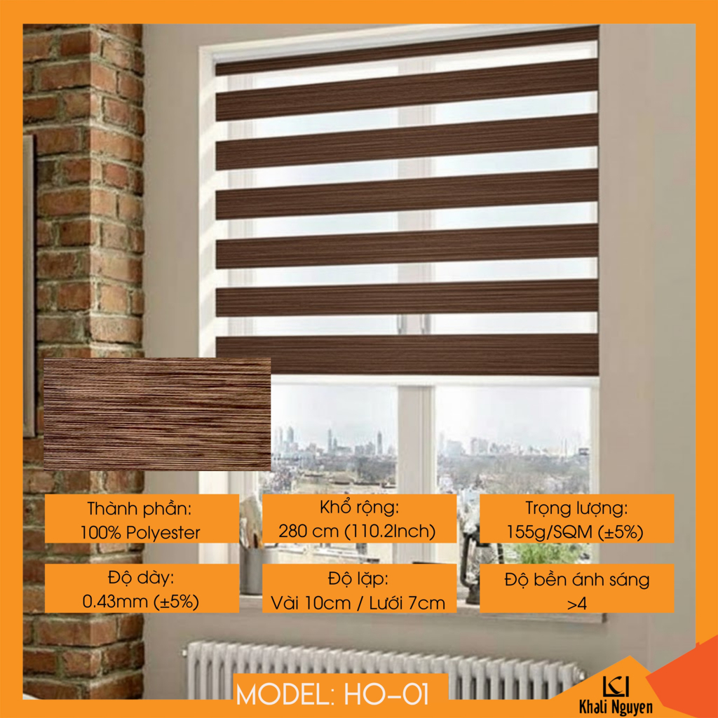 Rèm cầu vồng Hàn Quốc HINODE HO-01