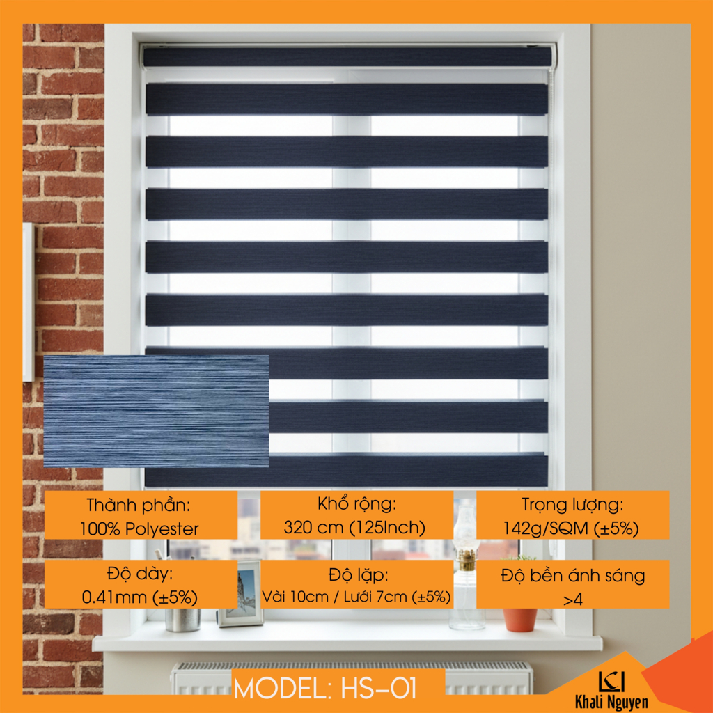 Rèm cầu vồng Hàn Quốc HASU HS-01