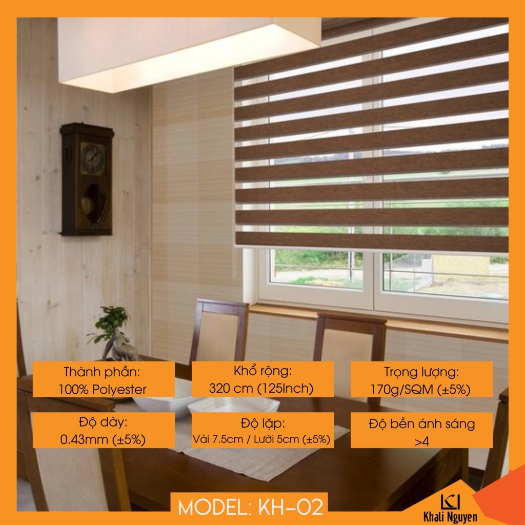 Rèm cầu vồng Hàn Quốc KESINOHANA KH-02