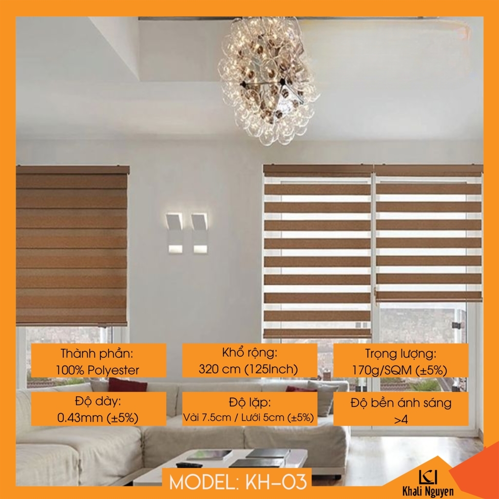 Rèm cầu vồng Hàn Quốc KESINOHANA KH-03