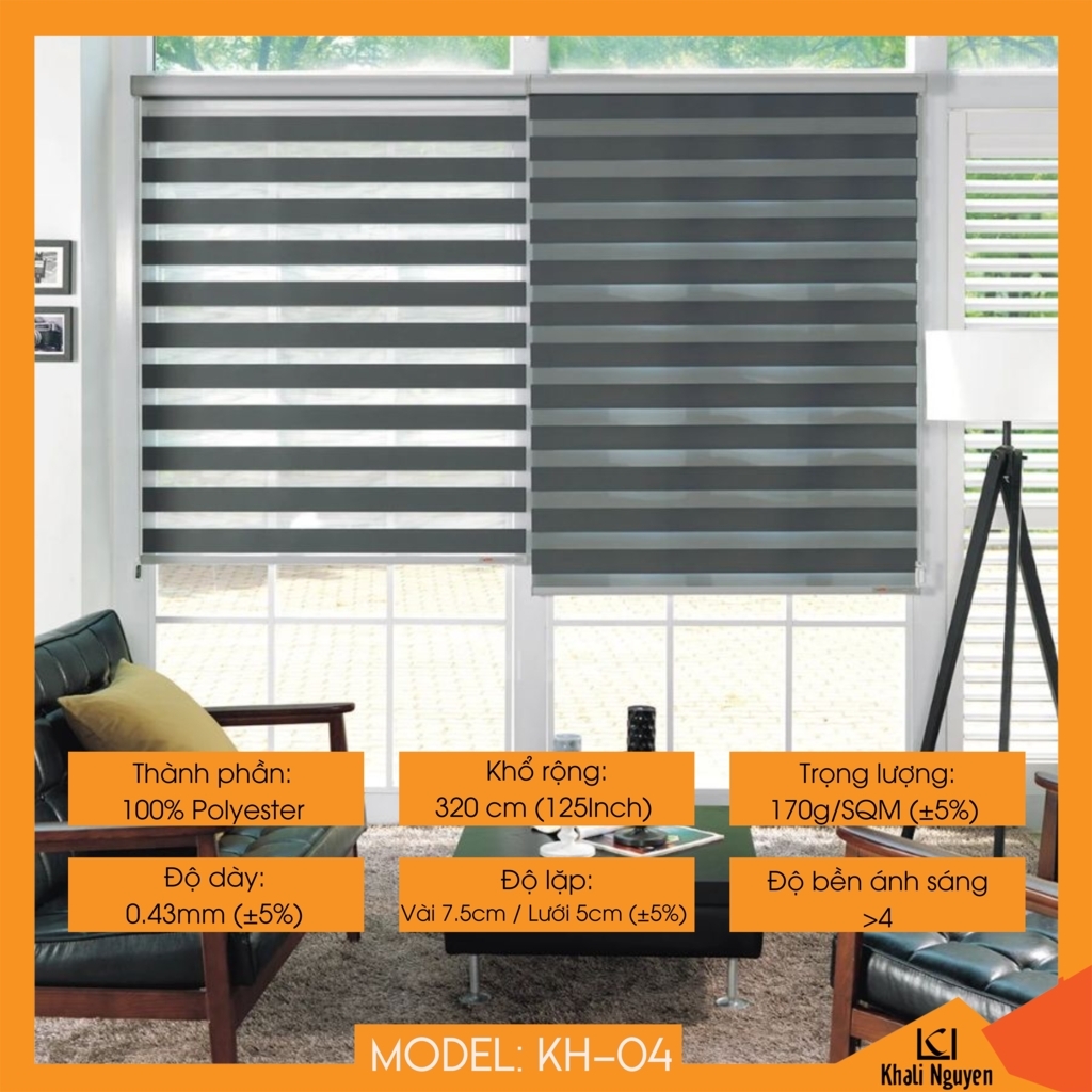 Rèm cầu vồng Hàn Quốc KESINOHANA KH-04