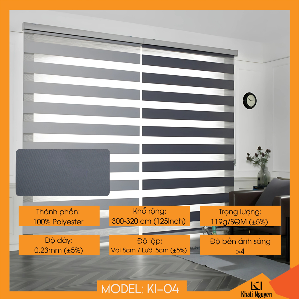 Rèm cầu vồng Hàn Quốc KESHIKI KI-04
