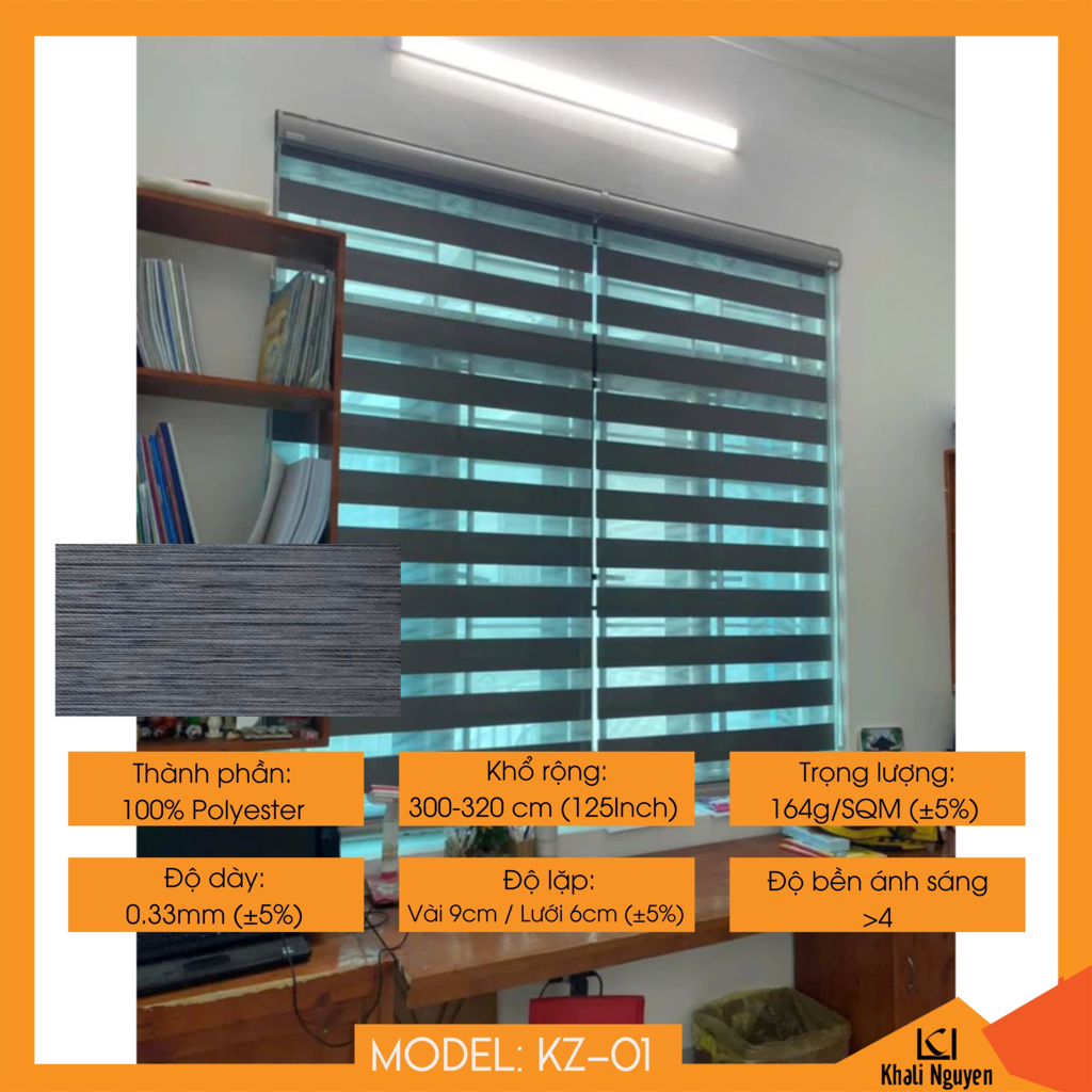 Rèm cầu vồng Hàn Quốc KAZE KZ-01
