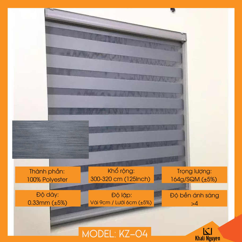Rèm cầu vồng Hàn Quốc KAZE KZ-04