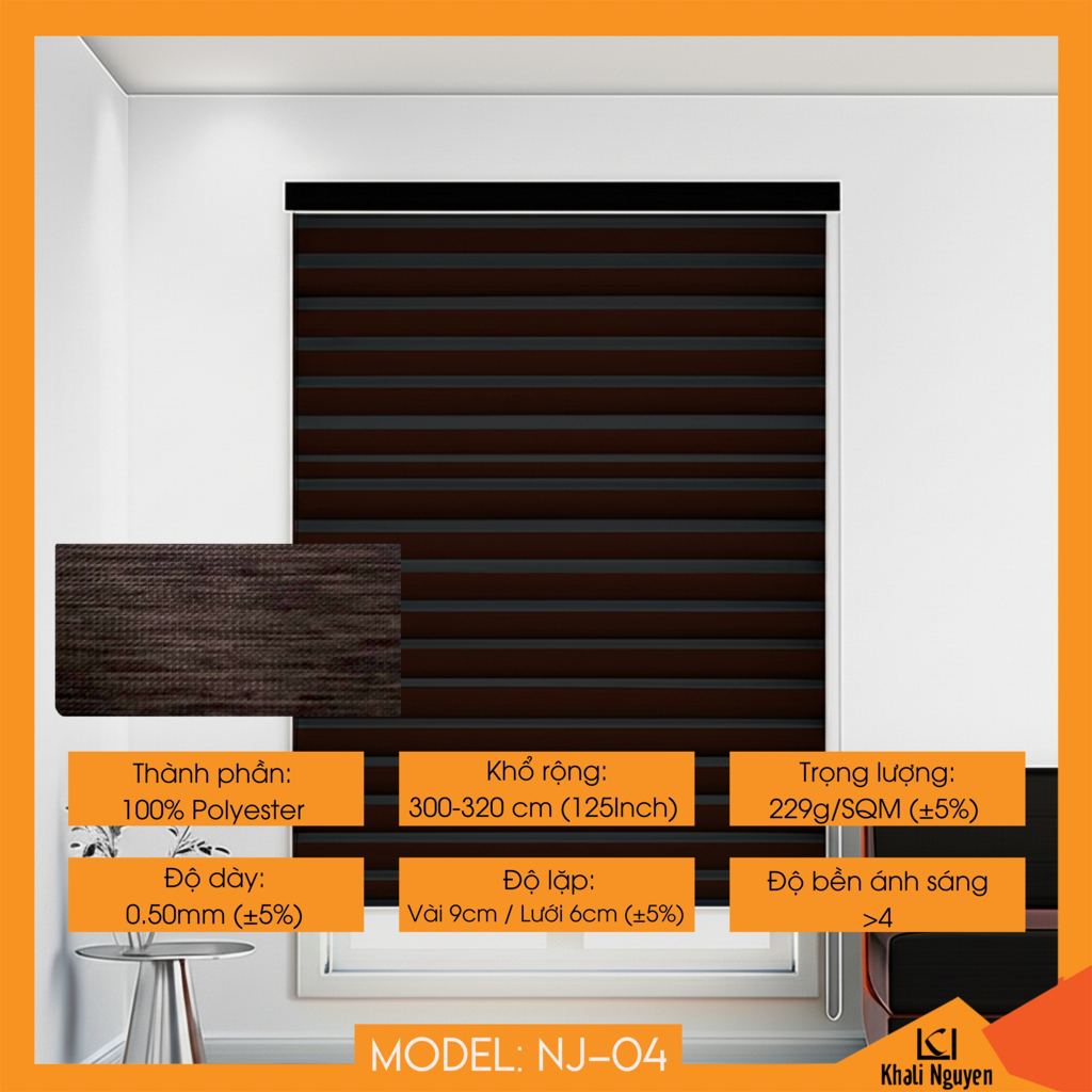 Rèm cầu vồng Hàn Quốc NIJI NJ-04