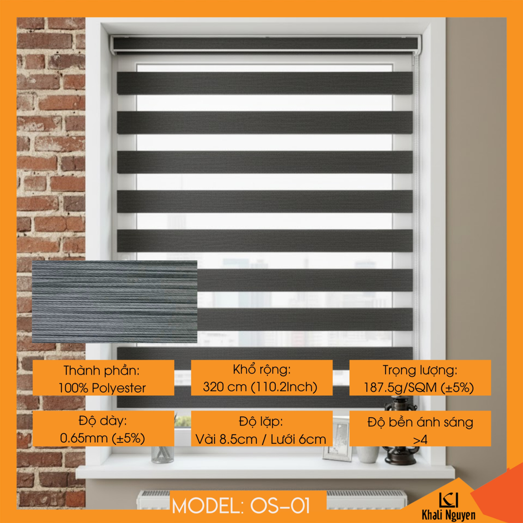 Rèm cầu vồng Hàn Quốc OHISAMA OS-01