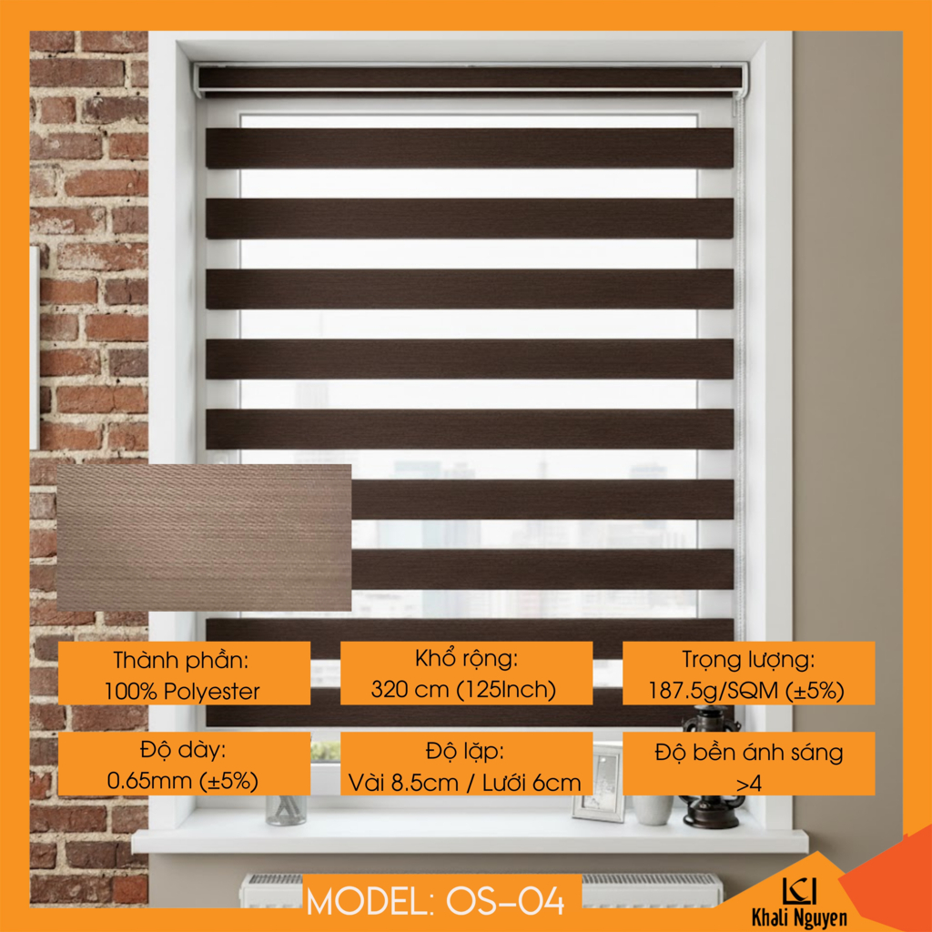 Rèm cầu vồng Hàn Quốc OHISAMA OS-04