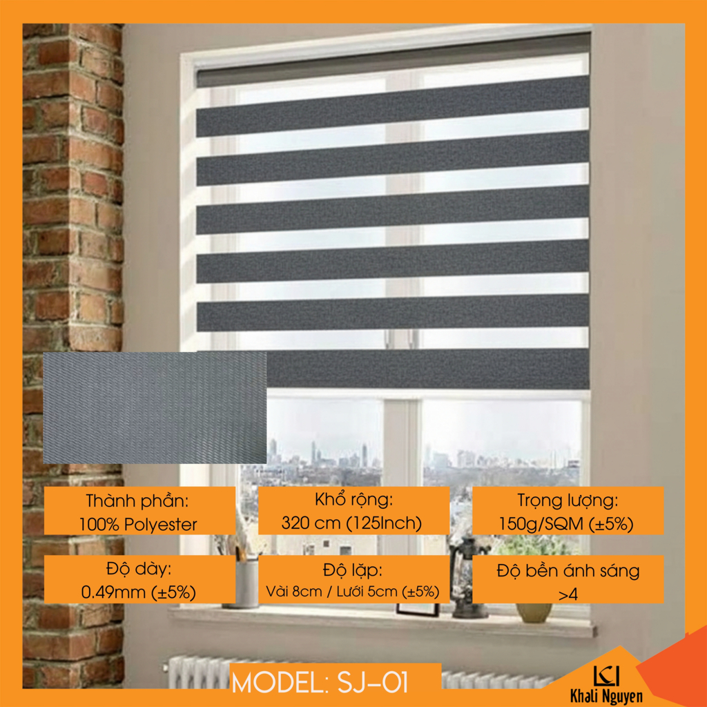 Rèm cầu vồng Hàn Quốc SUIJIN SJ-01