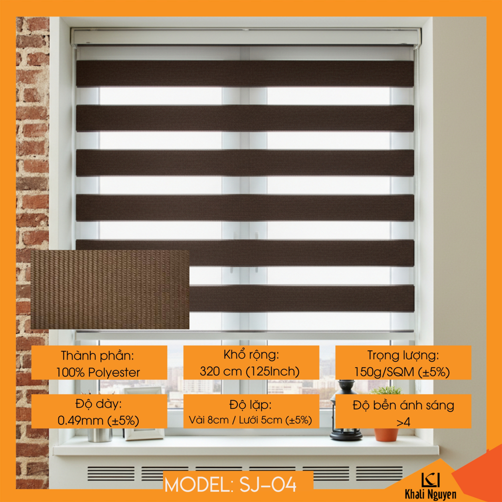 Rèm cầu vồng Hàn Quốc SUIJIN SJ-04