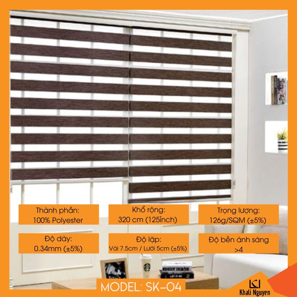 Rèm cầu vồng Hàn Quốc Sakura SK-04