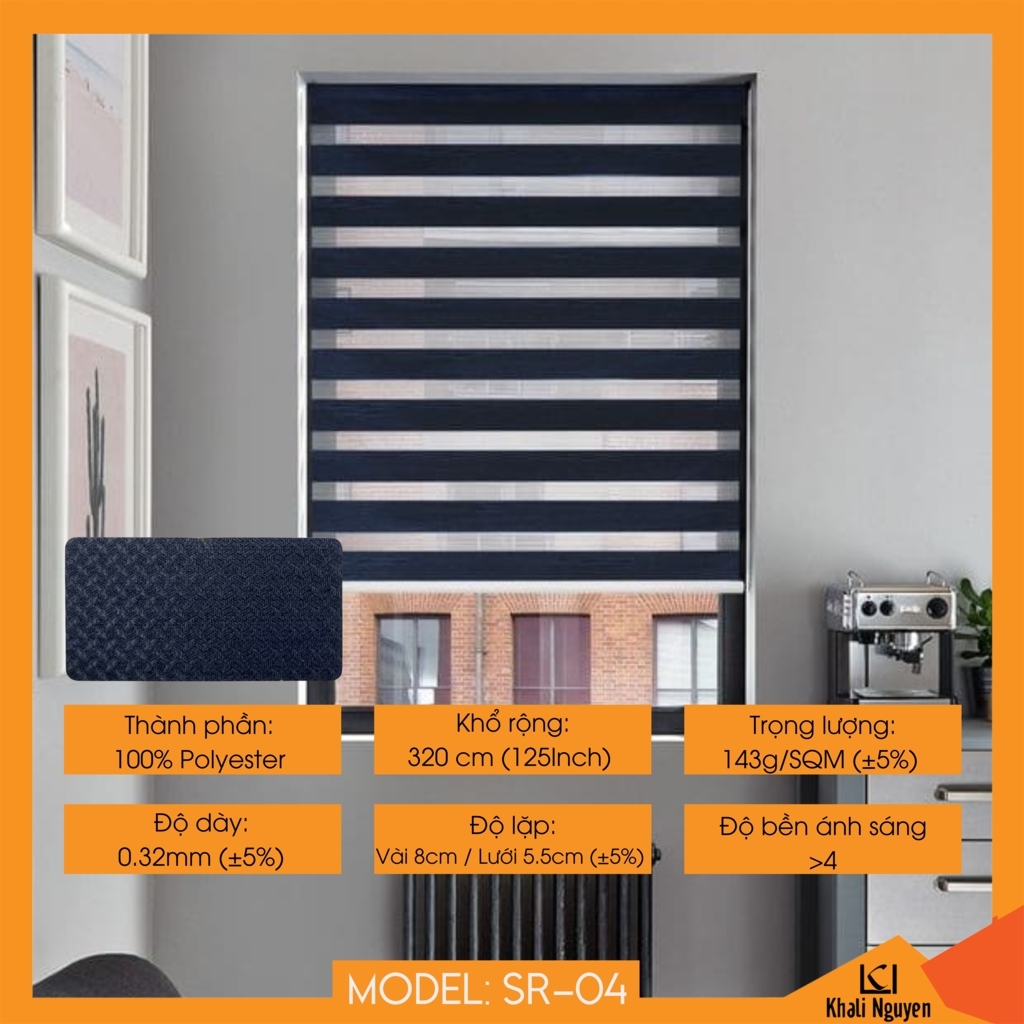 Rèm cầu vồng Hàn Quốc SUMIRE SR-04