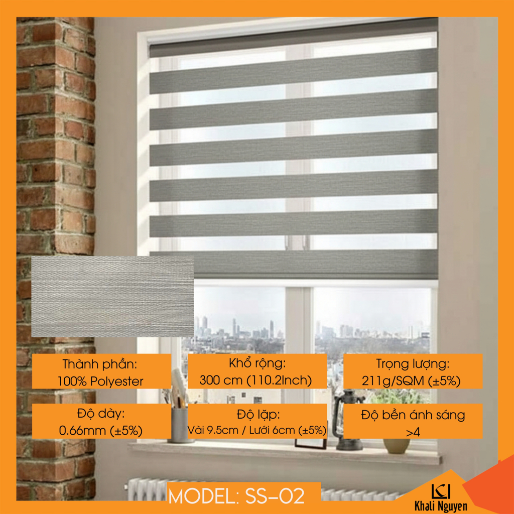 Rèm cầu vồng Hàn Quốc SUISEN SS-02