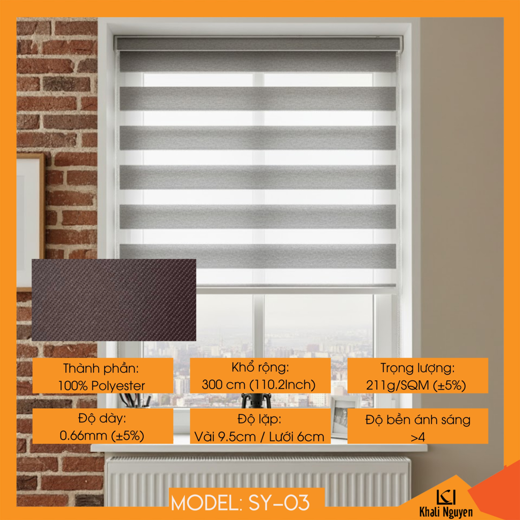 Rèm cầu vồng Hàn Quốc SEIRYU SY-03