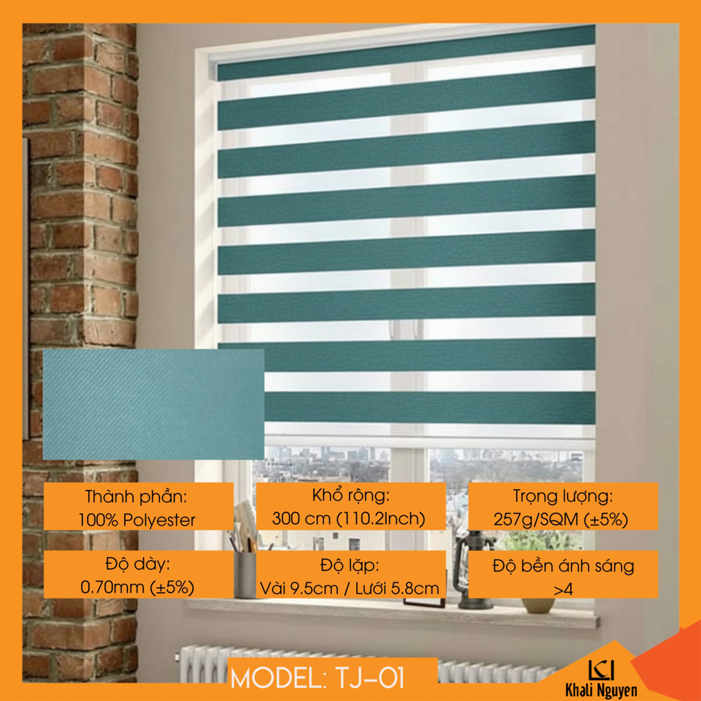 Rèm cầu vồng Hàn Quốc TENJIN TJ-01