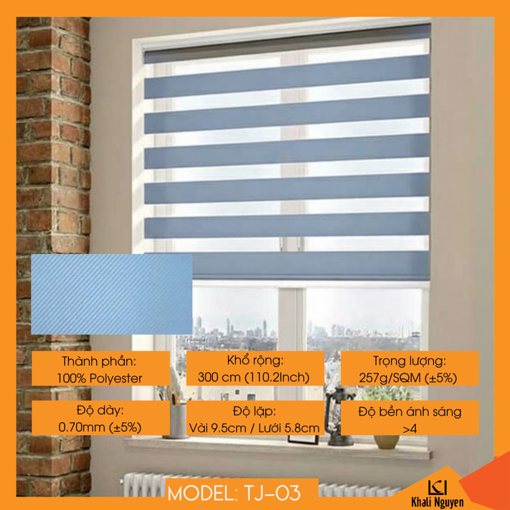 Rèm cầu vồng Hàn Quốc TENJIN TJ-03