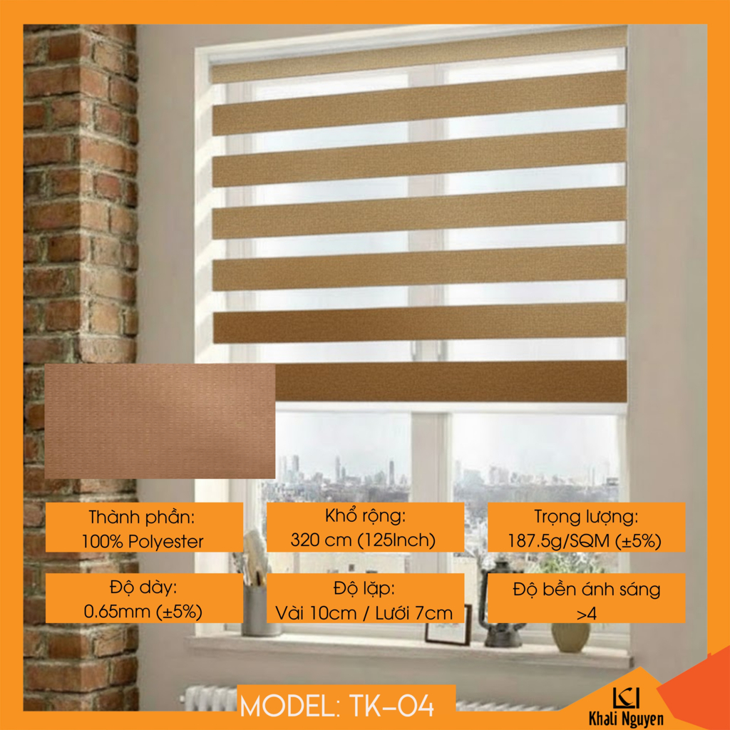 Rèm cầu vồng Hàn Quốc TAKA TK-04