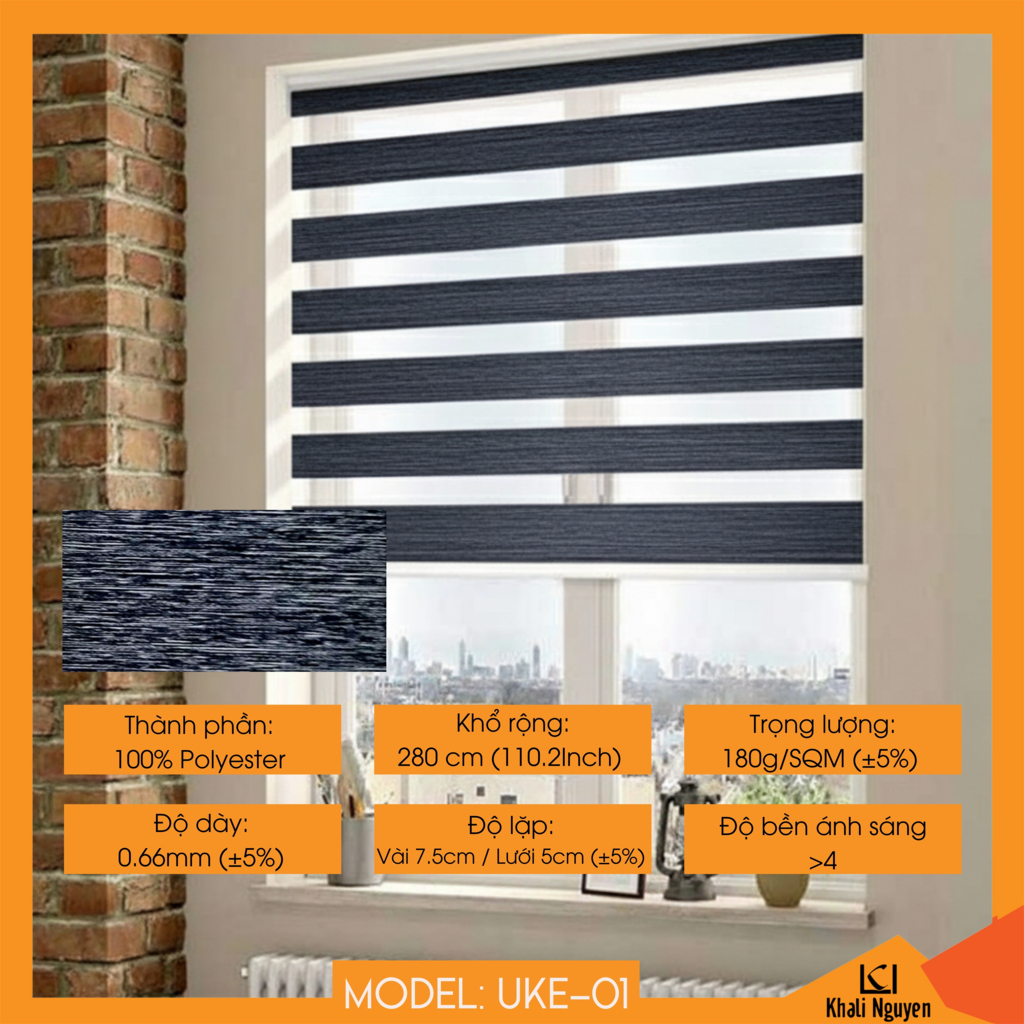 Rèm cầu vồng Hàn Quốc UKE MOCHI UKE-01