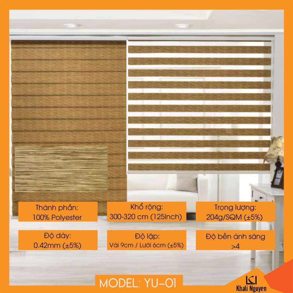 Rèm cầu vồng Hàn Quốc YUKI YU-01