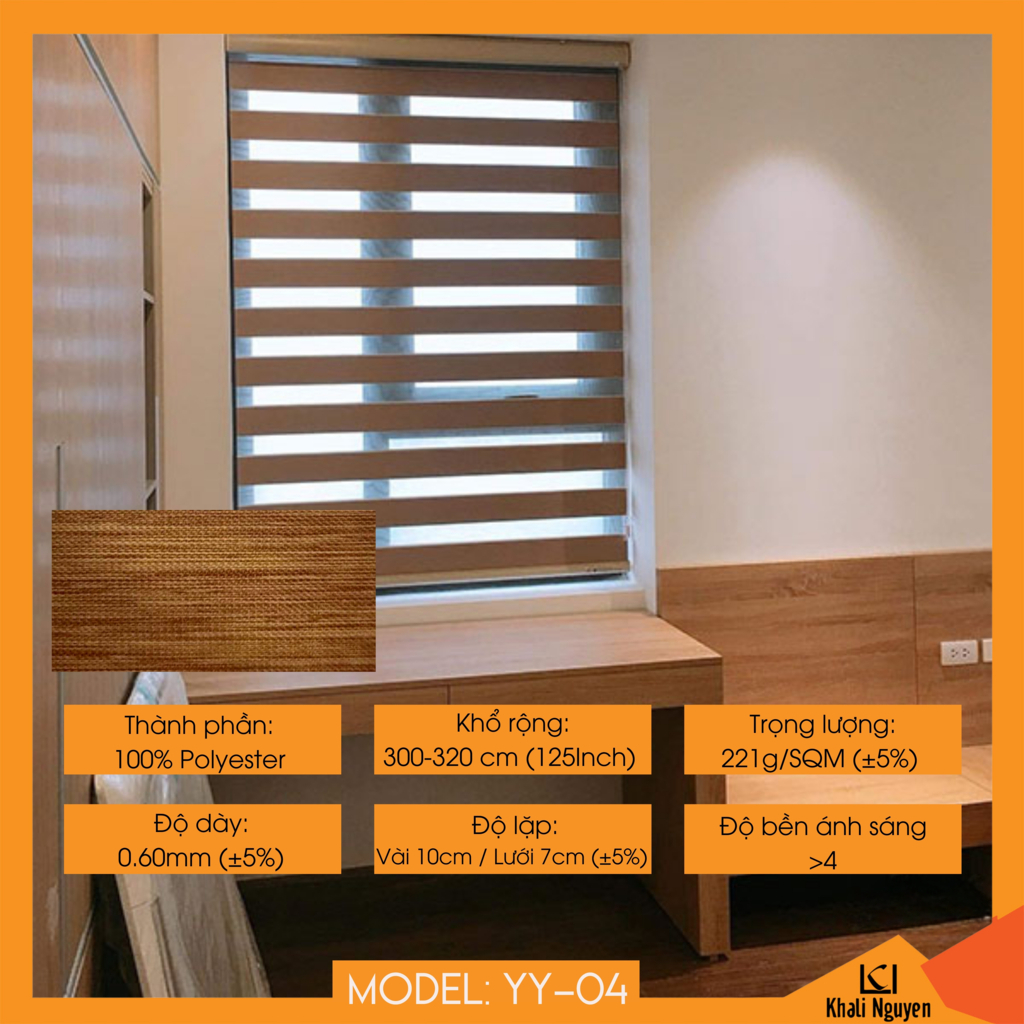 Rèm cầu vồng Hàn Quốc YUKIYAMA YY-04