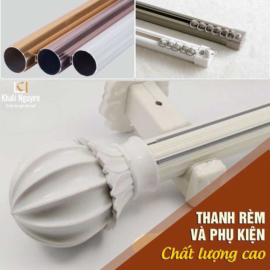 thanh rèm và phụ kiện