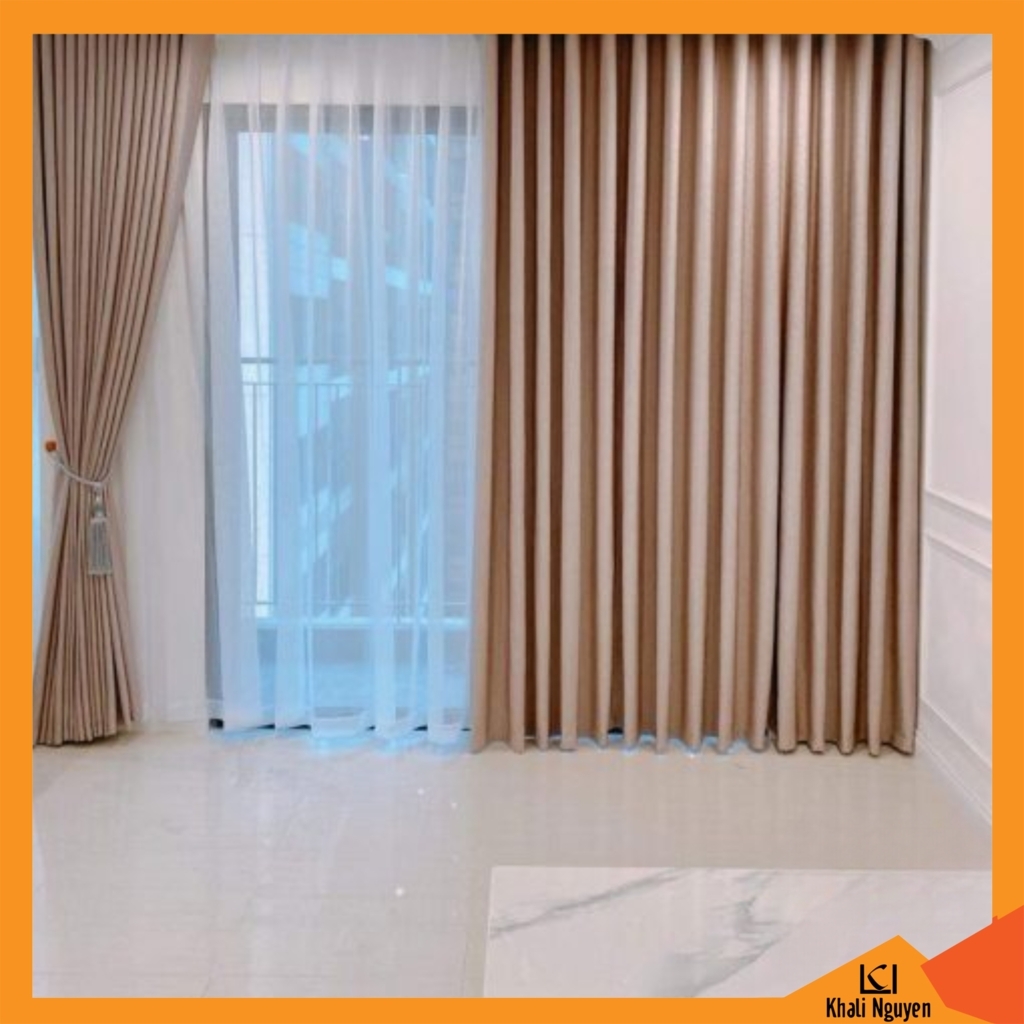 Rèm cửa vải chống nắng chung cư giá rẻ