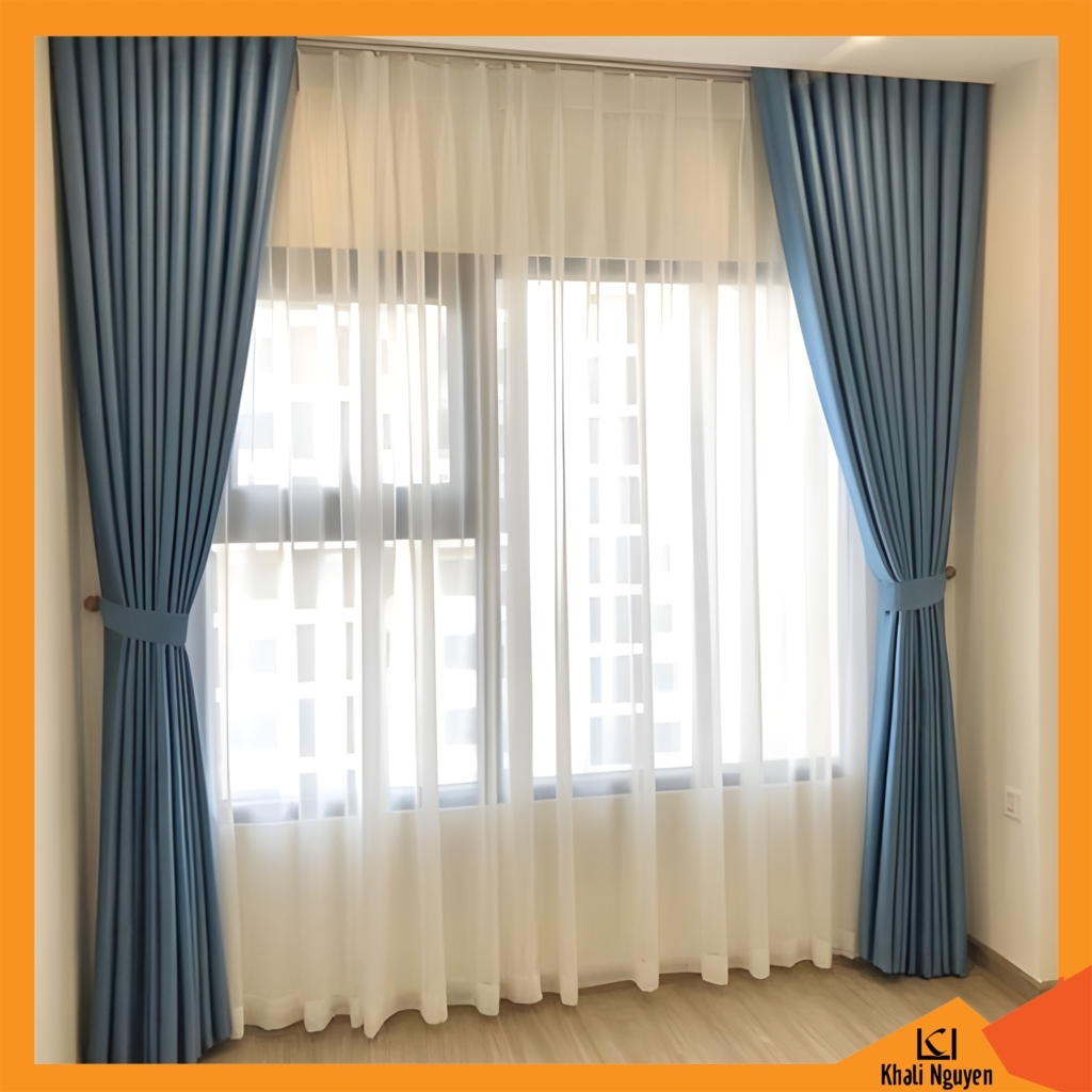 Rèm vải đẹp phòng ngủ giá rẻ,