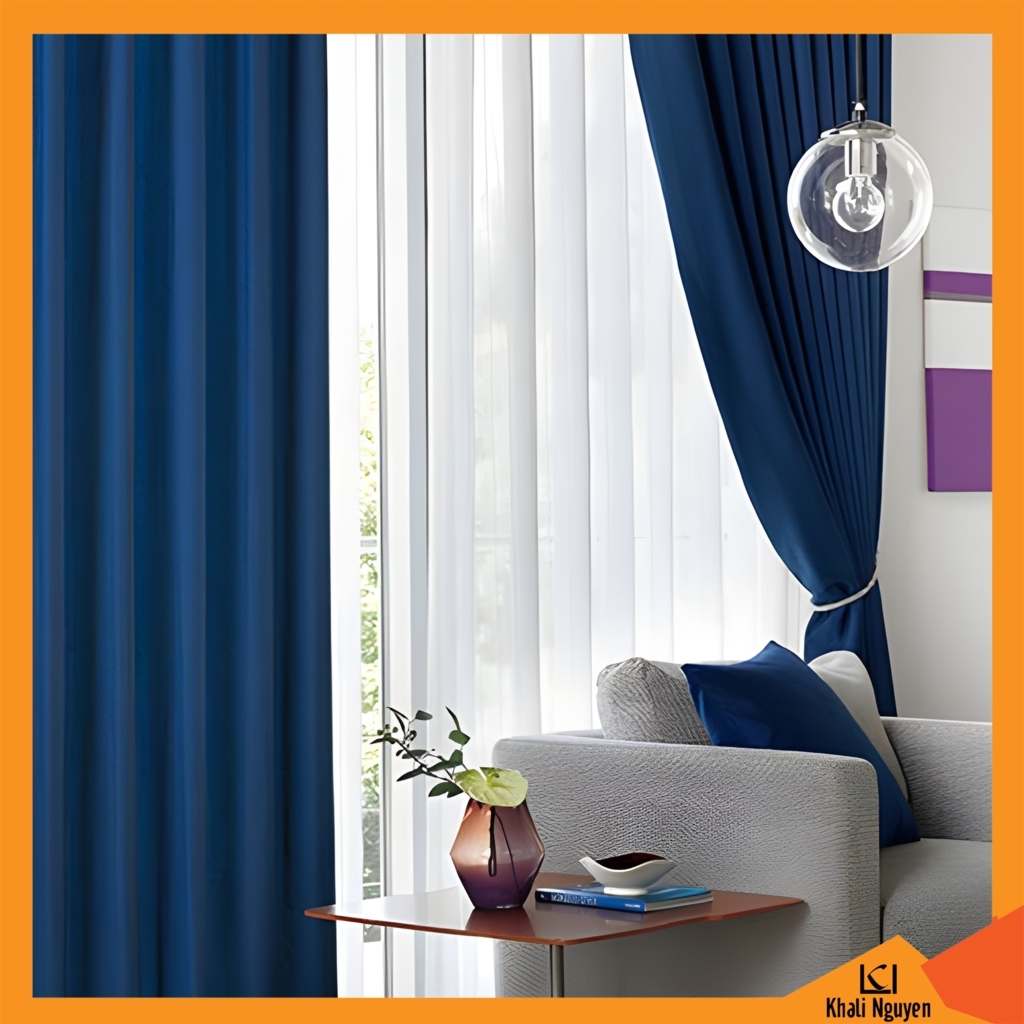 Rèm vải cao su chống nắng tuyệt đối