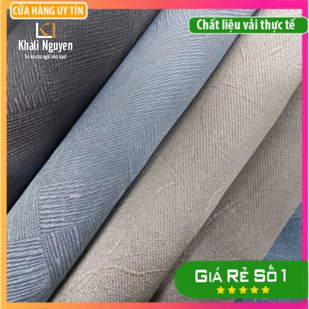  Màu rèm vải cửa sổ màu ghi đẹp giá rẻ - 1