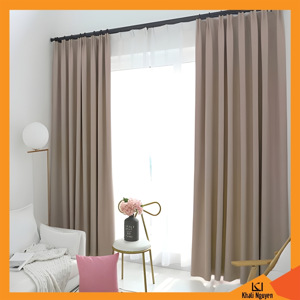Rèm vải gấm bóng đẹp giá rẻ