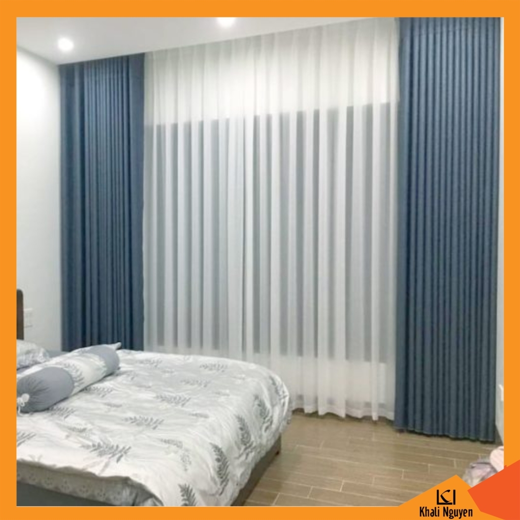 Rèm vải gấm bóng giá rẻ