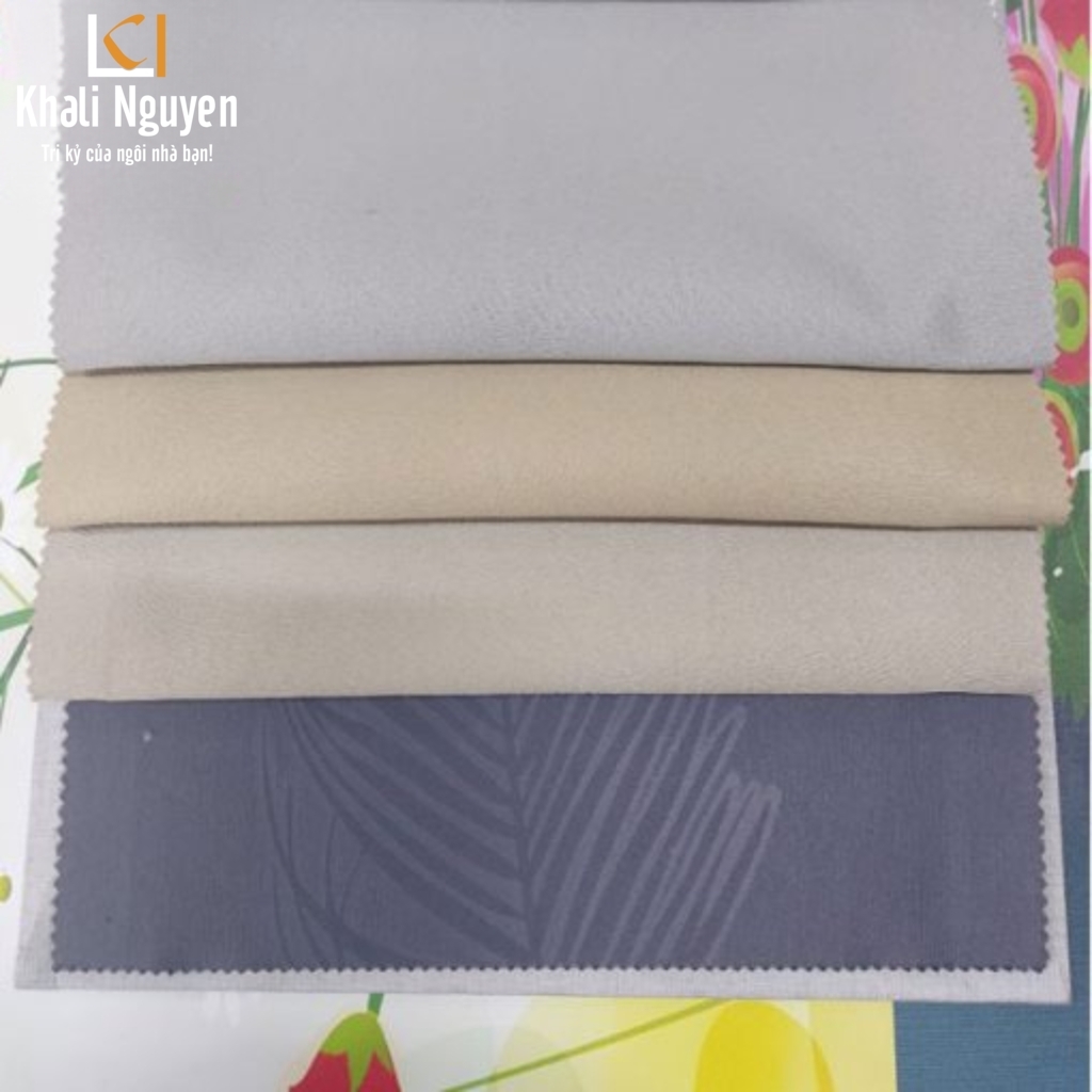 Mã màu rèm vải một màu đẹp cho phòng khách - 1