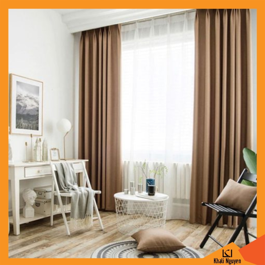 Rèm vải thô đẹp giá rẻ