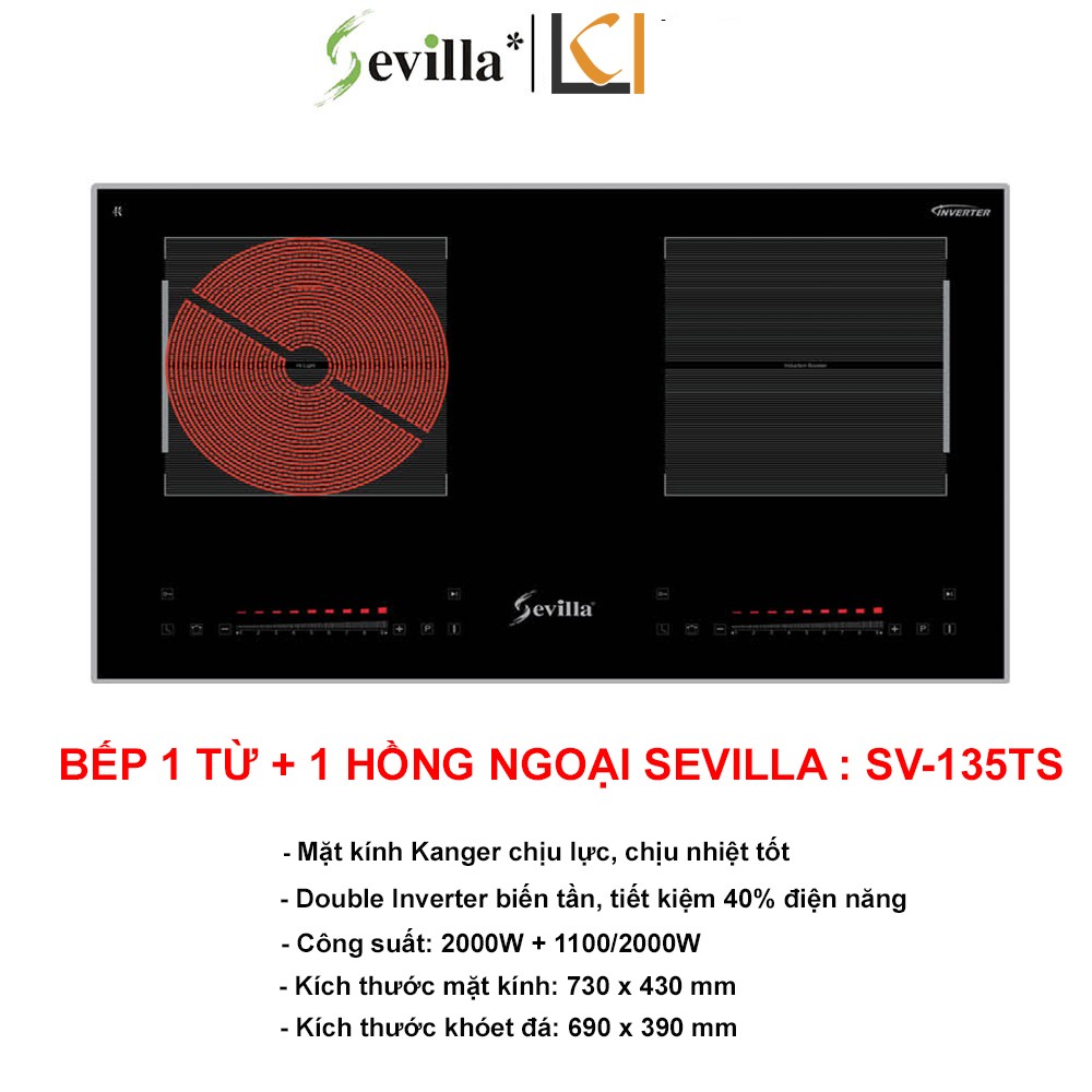 Bếp Điện Từ Sevilla SV-135TS