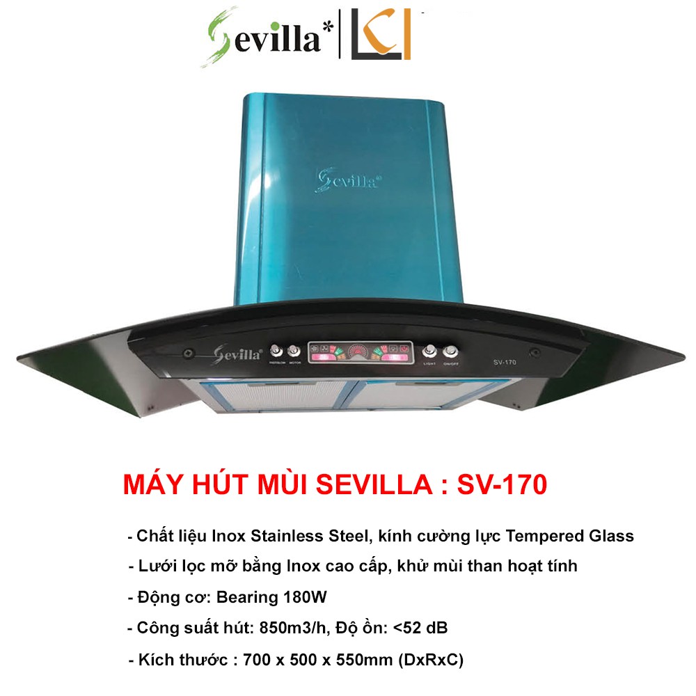 Máy Hút Mùi Sevilla SV-170