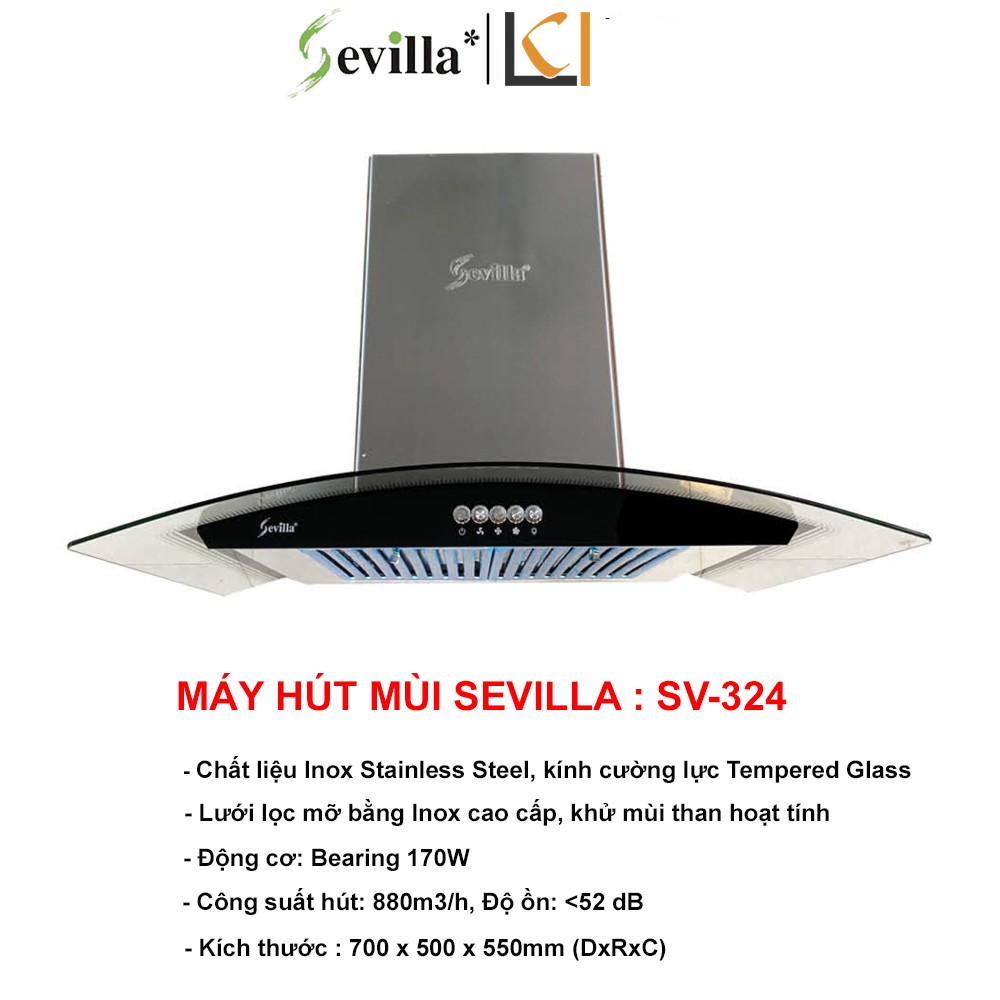 Máy Hút Mùi Sevilla SV-324