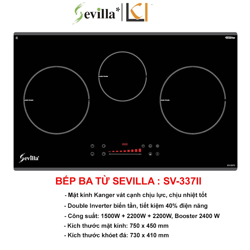 Bếp Điện Từ Sevilla SV-337II