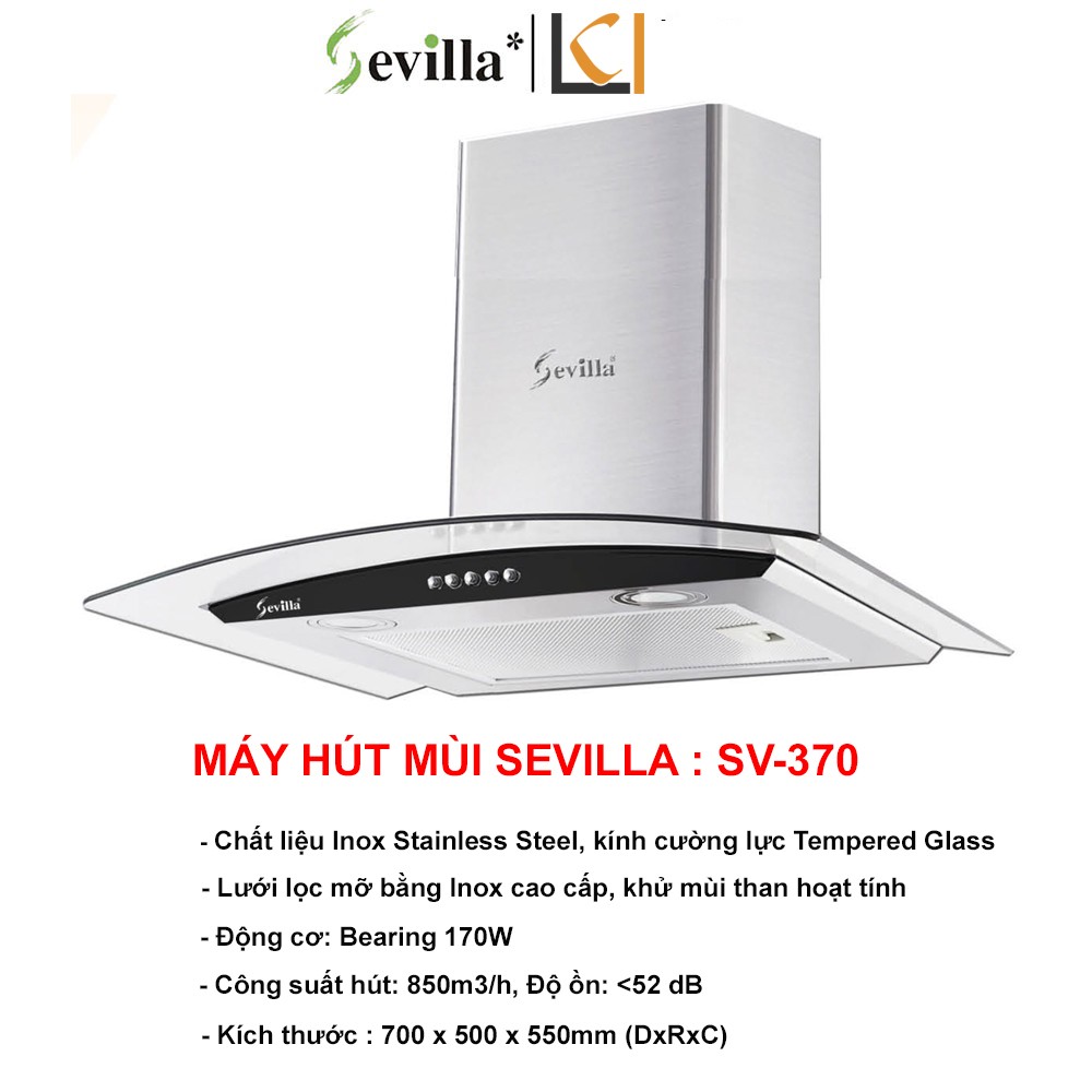 Máy Hút Mùi Sevilla SV-370