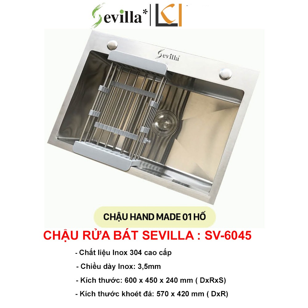 Chậu Rửa Bát Sevilla SV-6045