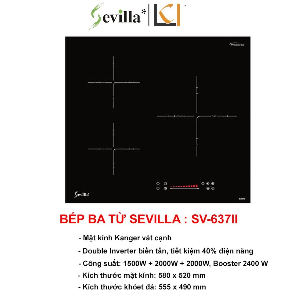 Bếp Điện Từ Sevilla SV-637II