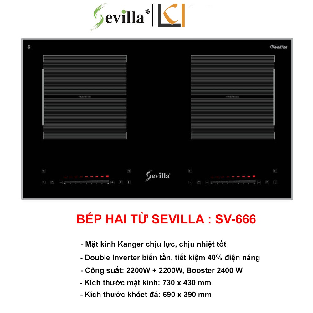 Bếp Điện Từ Sevilla SV-666