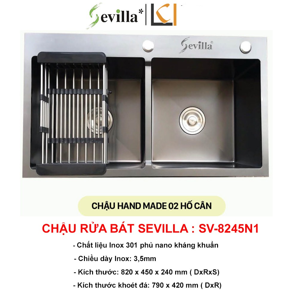 Chậu Rửa Bát Sevilla SV-8245N1