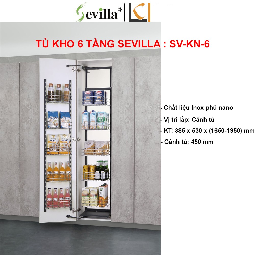 Tủ Kho 6 Tầng Sevilla SV-KN-6