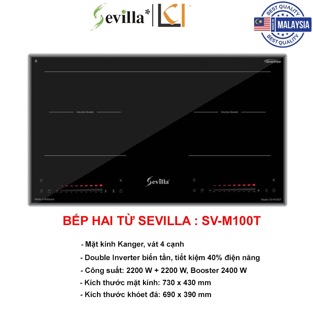 Bếp Điện Từ Sevilla SV-M100T