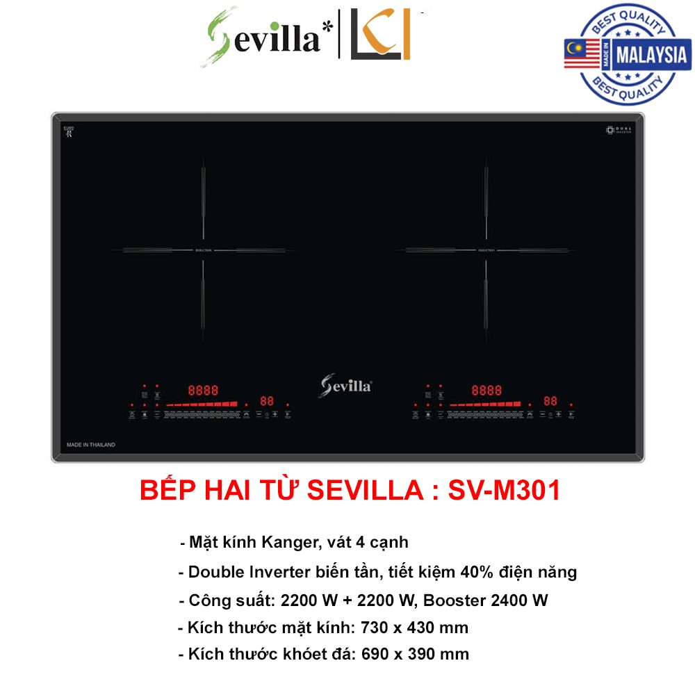 Bếp Điện Từ Sevilla SV-M301